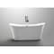Anzzi Eft 5.58 ft. Freestanding Bathtub in White FT-AZ096 - alternate 5